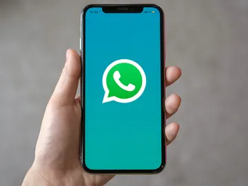 WhatsApp en un móvil WhatsApp en un móvil