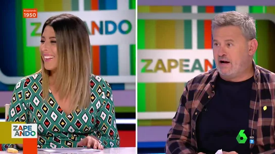 La atrevida pregunta de Valeria Ros que deja a Miki Nadal sin palabras por primera vez en Zapeando La atrevida pregunta de Valeria Ros que deja a Miki Nadal sin palabras por primera vez en Zapeando