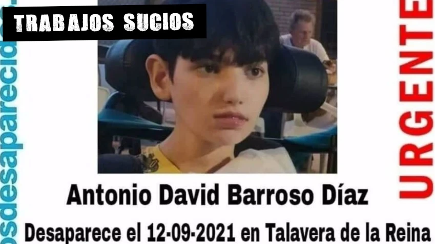 Antonio David Barroso, desaparecido desde el 12 de septiembre