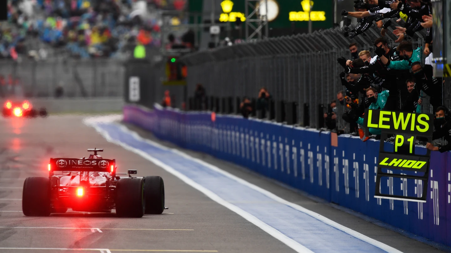 Lewis Hamilton, ganador en Rusia Lewis Hamilton, ganador en Rusia