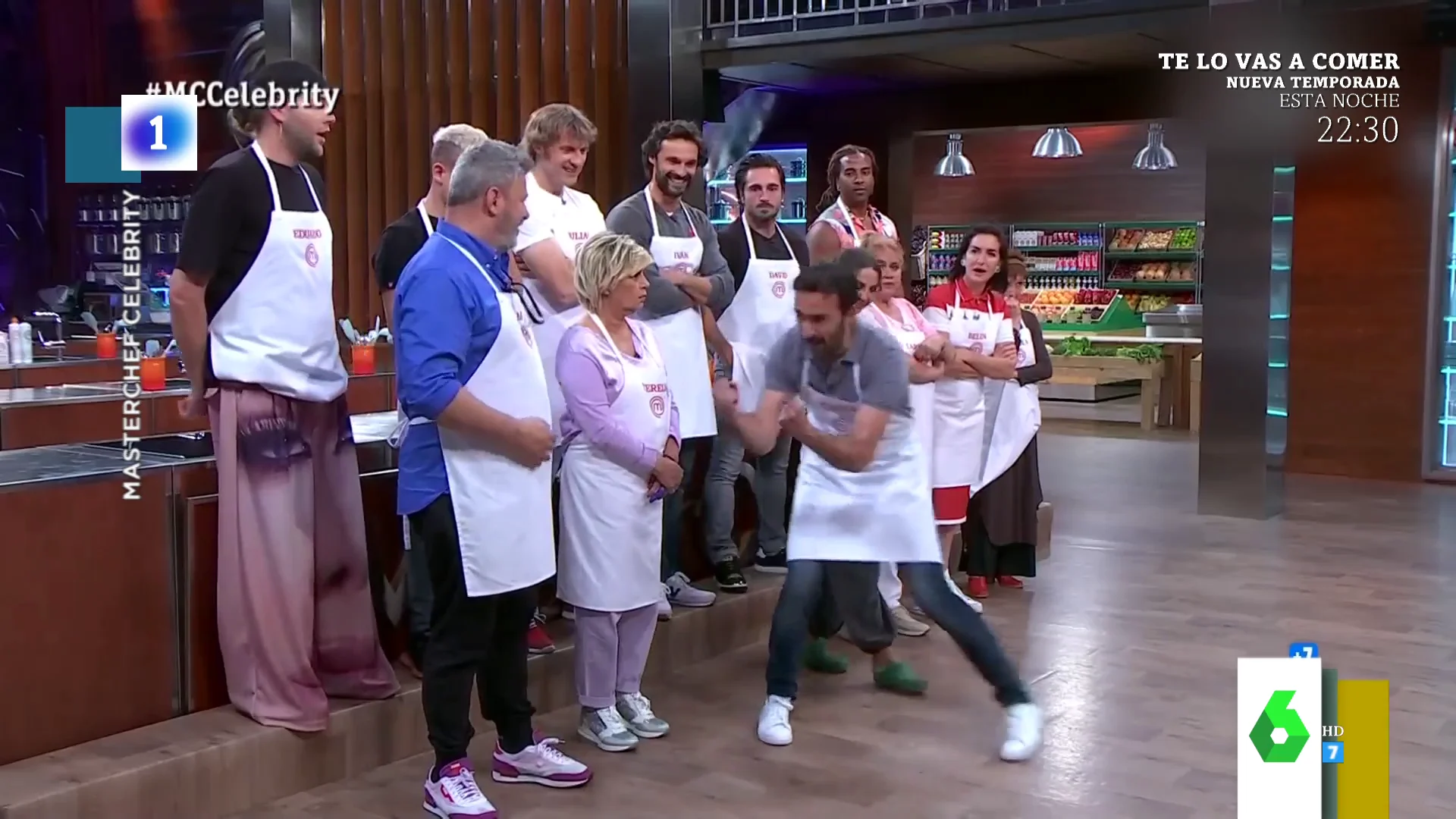 El grito de Juanma Castaño en su venganza a Miki Nadal en Masterchef: "Ni un gol de la Selección me pone así"