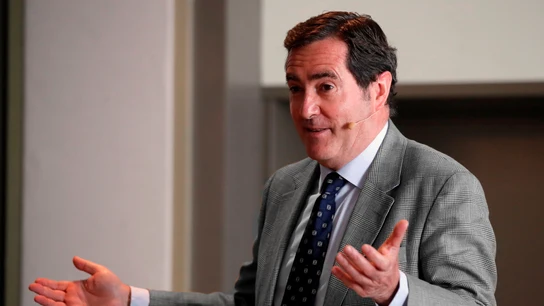 El presidente de la CEOE, Antonio Garamendi El presidente de la CEOE, Antonio Garamendi
