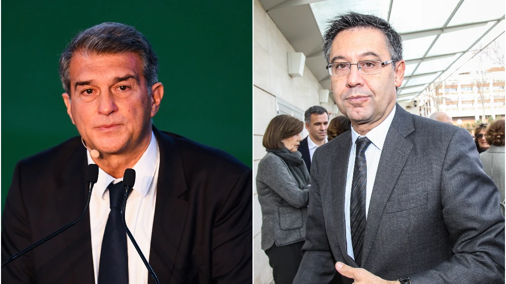 Joan Laporta y Josep María Bartomeu