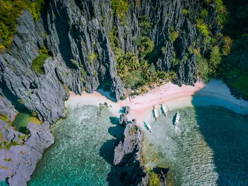 La playa más bella de Filipinas es un Secreto La playa más bella de Filipinas es un Secreto