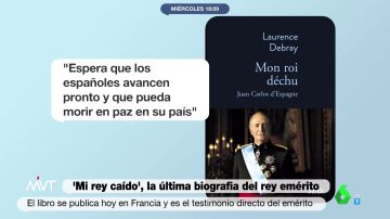 El rey Juan Carlos I se confiesa en un nuevo libro: "Ahora debo pensar en mi entierro"