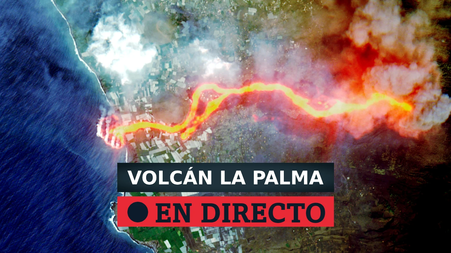 Erupción del volcán de La Palma en Cumbre Vieja