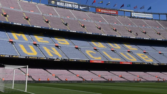 El Camp Nou, vacío El Camp Nou, vacío