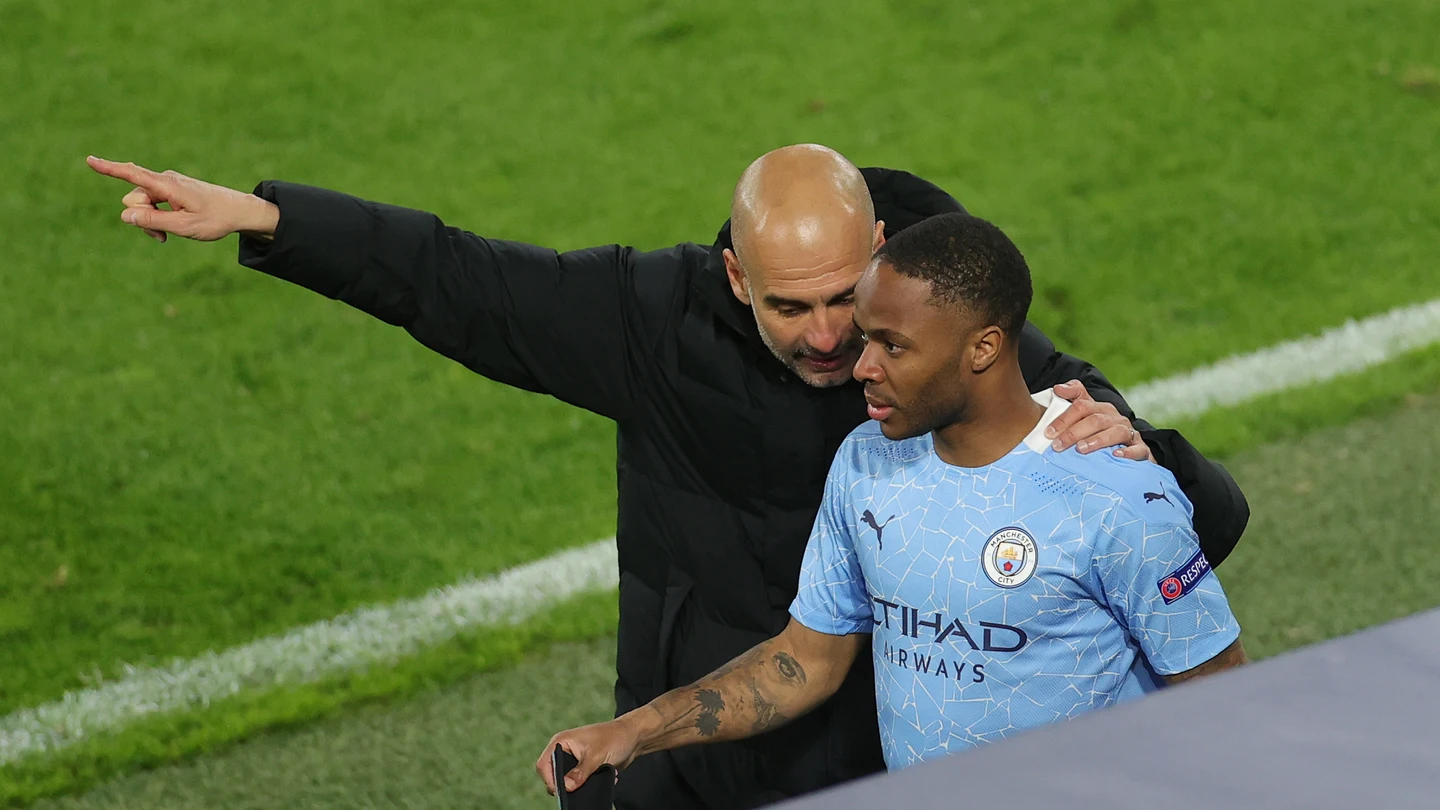 Guardiola y Sterling Guardiola y Sterling