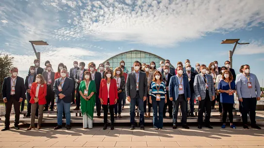 Foto de familia en el 40º Congreso del PSOE Foto de familia en el 40º Congreso del PSOE