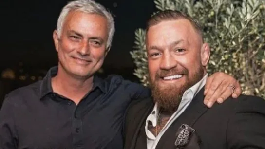 Mourinho, junto a Conor McGregor Mourinho, junto a Conor McGregor