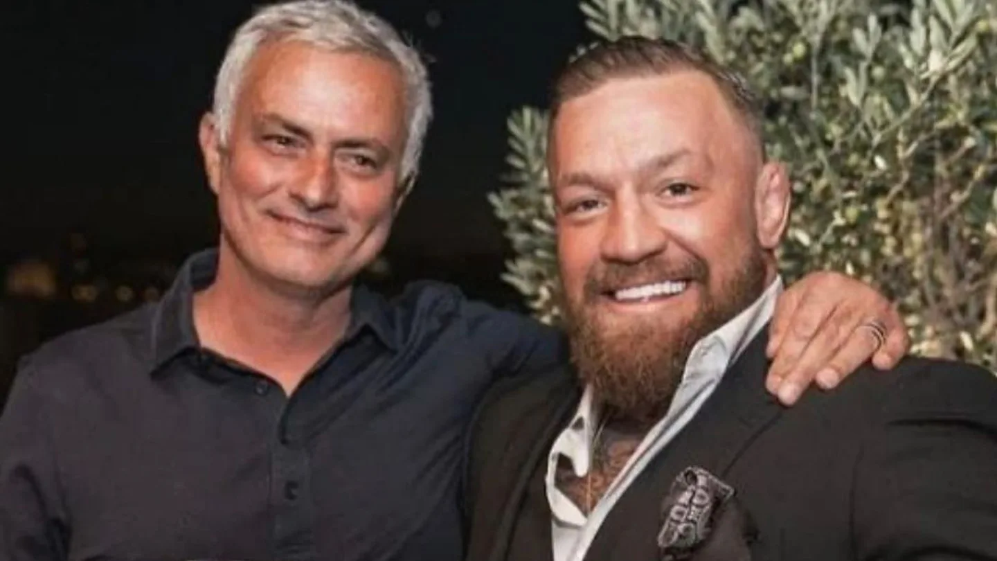 Mourinho, junto a Conor McGregor Mourinho, junto a Conor McGregor