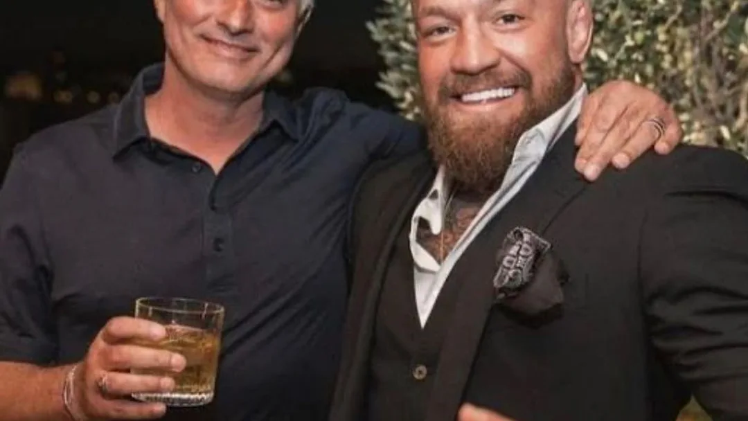 Mourinho, junto a Conor McGregor