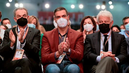 Zapatero, Sánchez y González Zapatero, Sánchez y González