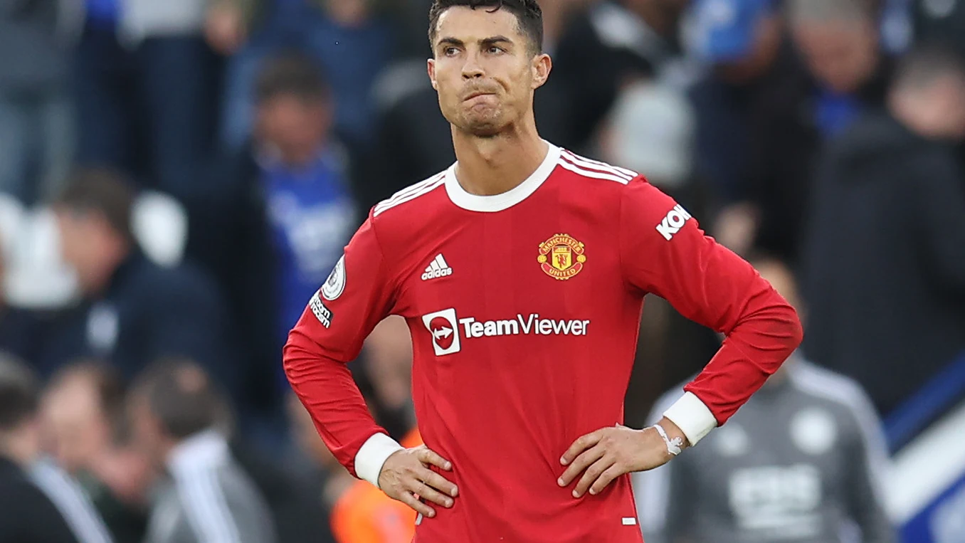 Cristiano Ronaldo, con el United