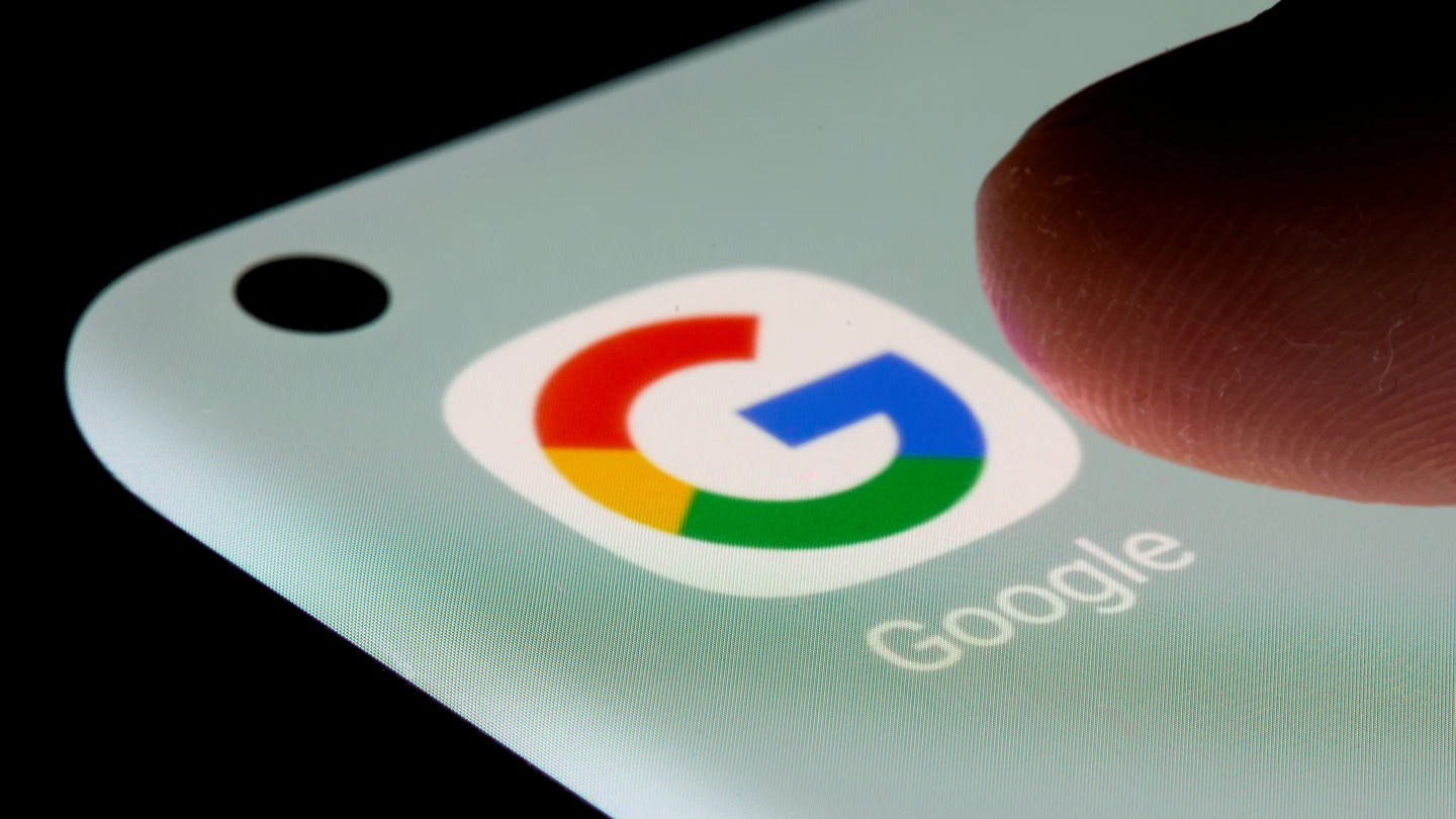 La app de Google en un smartphone La app de Google en un smartphone