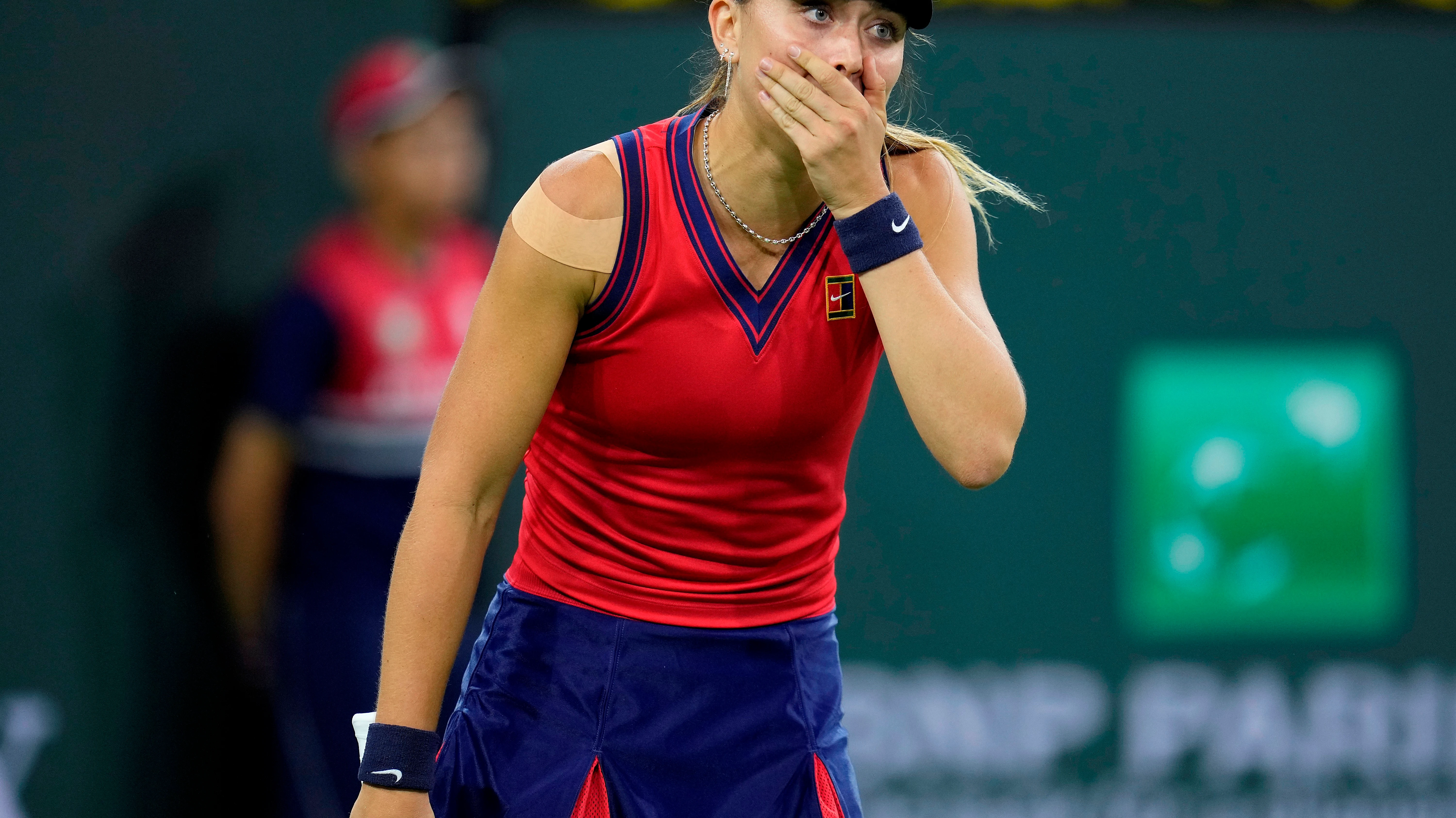 Paula Badosa celebra su pase a la final de Indian Wells