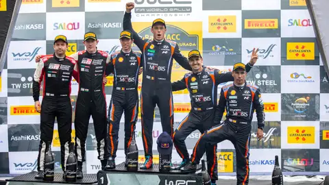 Sordo subía al podio tras un domingo mágico Sordo subía al podio tras un domingo mágico