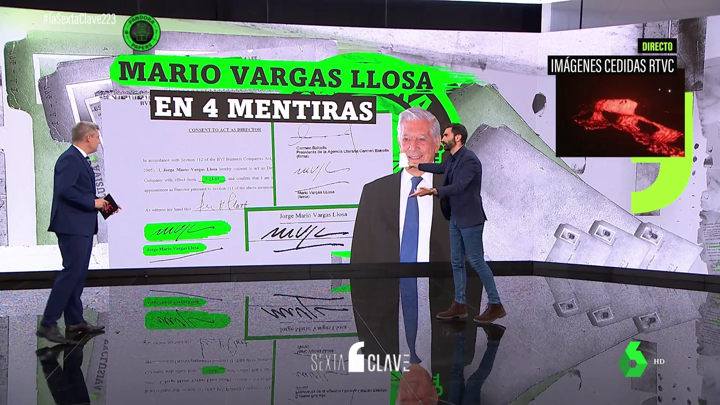 Mario Vargas Llosa, en cuatro mentiras Mario Vargas Llosa, en cuatro mentiras