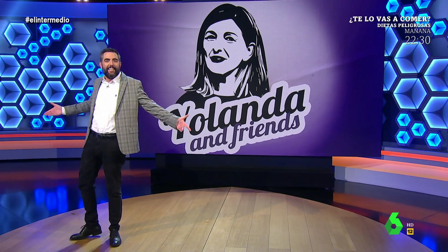 'Yolanda and friends': la idea de Dani Mateo para llamar a la plataforma política de izquierdas de Yolanda Díaz