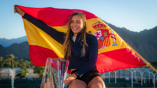 Paula Badosa, ganadora en Indian Wells Paula Badosa, ganadora en Indian Wells