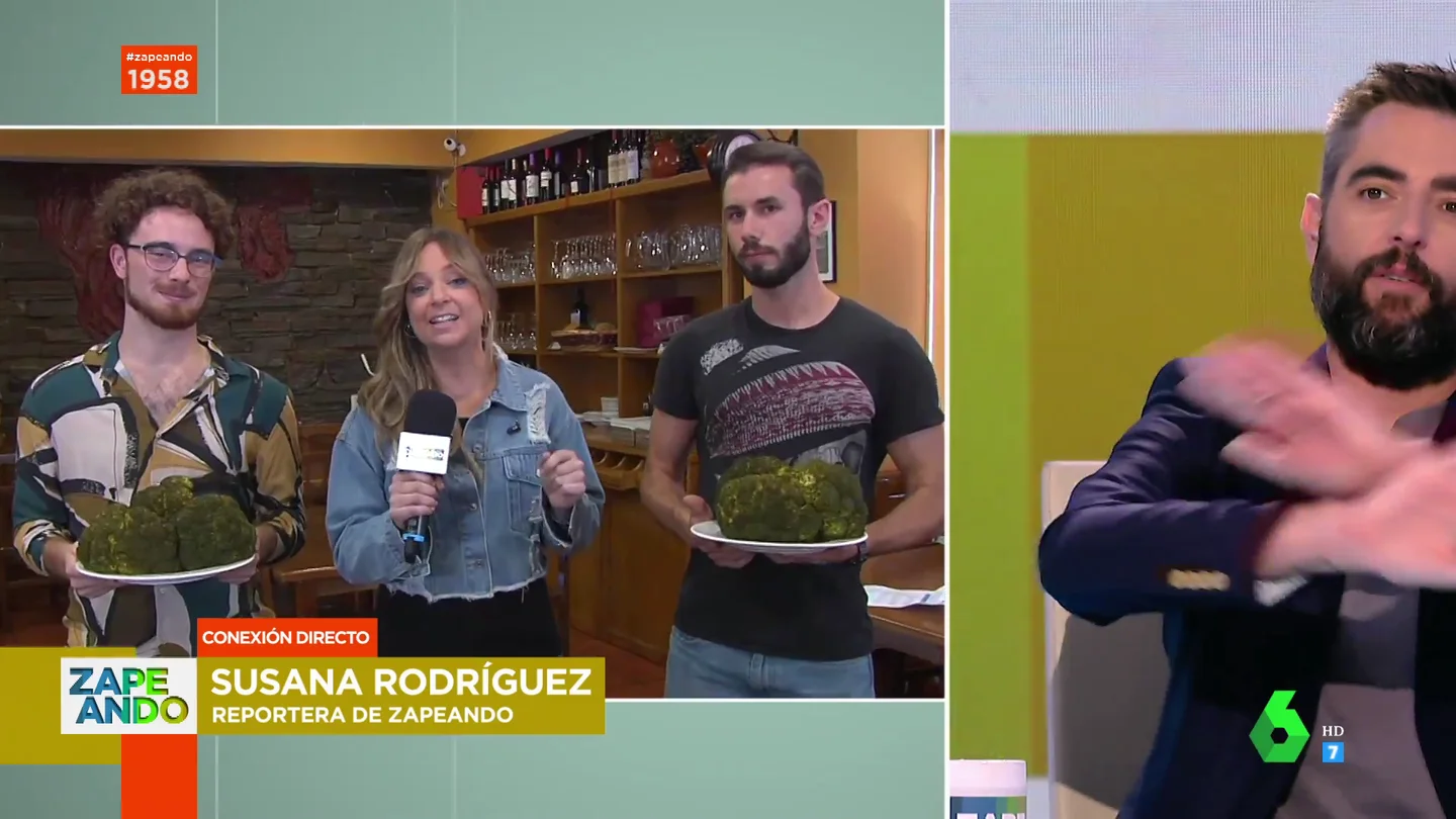 Dani Mateo interrumpe sorprendido el directo de Zapeando al ver a esta persona: "Paramos esto" Dani Mateo interrumpe sorprendido el directo de Zapeando al ver a esta persona: "Paramos esto"