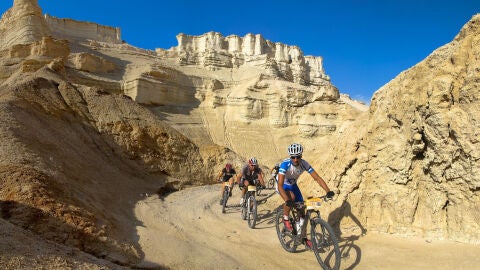Rutas en bicicleta. Israel