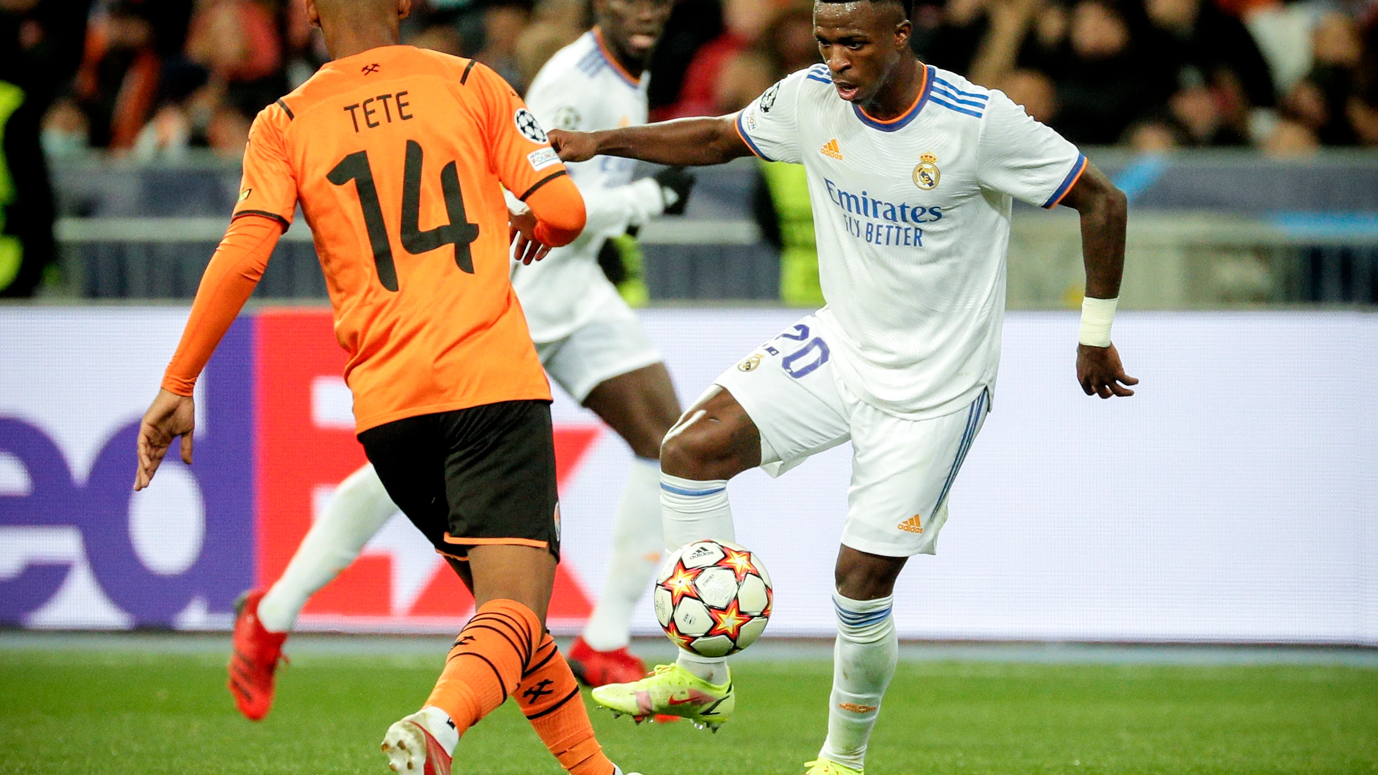 Vinicius Jr ante el Shakhtar