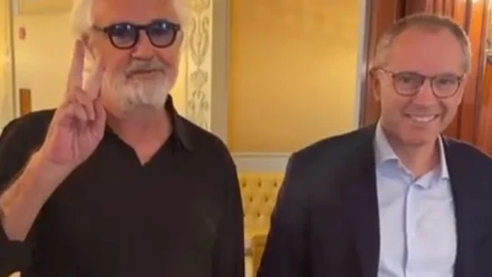 Falvio Briatore y Stefano Domenicali Falvio Briatore y Stefano Domenicali