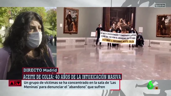 Portavoz de las víctimas del aceite de colza Portavoz de las víctimas del aceite de colza