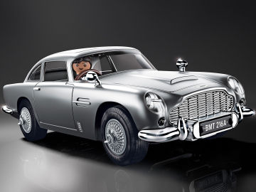 El icónico Aston Martin DB5 de James Bond ya está disponible en PLAYMOBIL