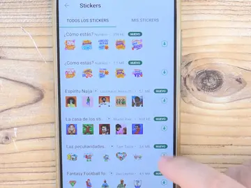 Reordenar stickers Reordenar stickers