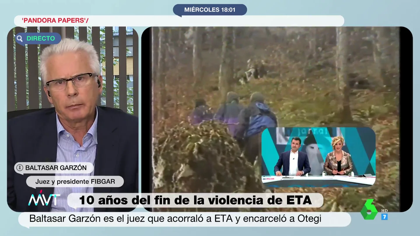 El juez Garzón apuesta por acercar a los presos de ETA: "El régimen penitenciario tiene que ser que existe para cualquier preso" El juez Garzón apuesta por acercar a los presos de ETA: "El régimen penitenciario tiene que ser que existe para cualquier preso"
