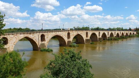 Puente de Piedra. Zamora
