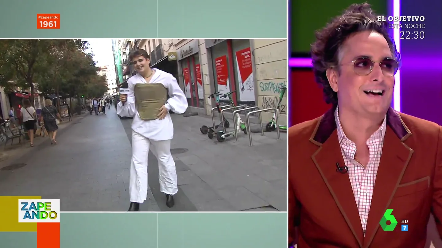 "Vas apatrullando la ciudad": la sorpresa de Josie al ver a este joven vestido de "María Antonieta reformada" "Vas apatrullando la ciudad": la sorpresa de Josie al ver a este joven vestido de "María Antonieta reformada"
