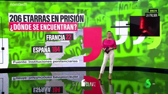 Radiografía de los 206 presos de ETA: quiénes son los etarras que siguen en prisión Radiografía de los 206 presos de ETA: quiénes son los etarras que siguen en prisión