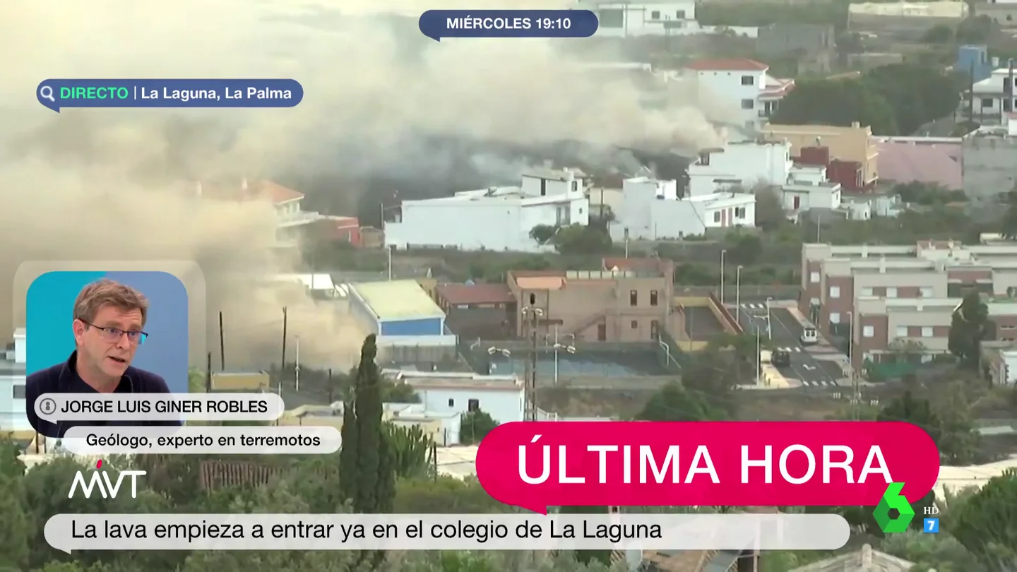 El desesperante pronóstico de un geólogo sobre la duración de la erupción de La Palma: "Quizás siga en Navidad" El desesperante pronóstico de un geólogo sobre la duración de la erupción de La Palma: "Quizás siga en Navidad"