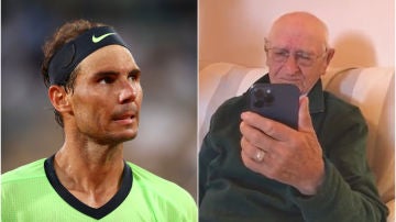 Detallazo de Rafa Nadal con un anciano de 90 años por su cumpleaños