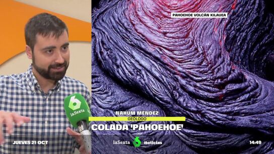 ¿Qué es una colada Pahoehoe?