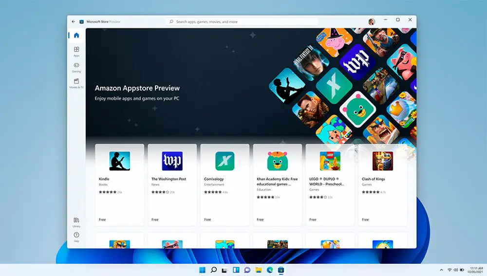 Las apps en Windows 11