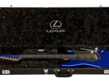 Fender y Lexus colaboran para producir una guitarra Fender y Lexus colaboran para producir una guitarra
