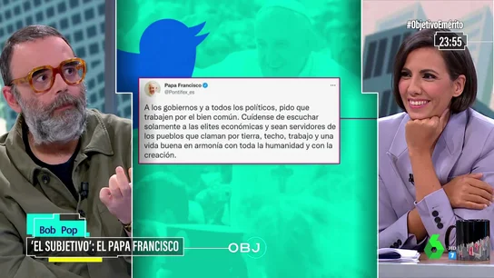 El análisis de Bob Pop de los tuits del papa Francisco: "Es socialdemócrata o incluso socio-comunista" El análisis de Bob Pop de los tuits del papa Francisco: "Es socialdemócrata o incluso socio-comunista"