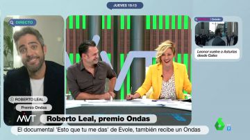 La pulla de Cristina Pedroche a Roberto Leal tras ganar el Ondas