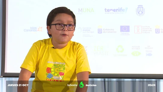 Francisco Vera, el niño de 12 años que sueña con la revolución del ecologismo Francisco Vera, el niño de 12 años que sueña con la revolución del ecologismo