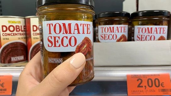 Así es el nuevo tomate seco que triunfa en Mercadona: apto para una dieta sana y también para nuestro peso Así es el nuevo tomate seco que triunfa en Mercadona: apto para una dieta sana y también para nuestro peso