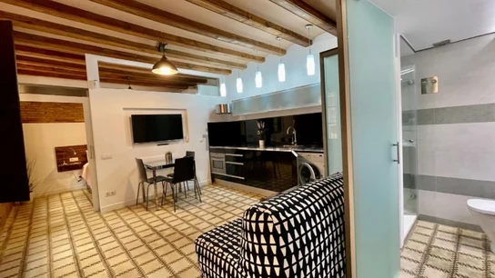 Una de las viviendas ofertadas ubicada en Barcelona Una de las viviendas ofertadas ubicada en Barcelona
