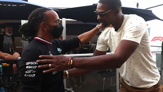 Hamilton, con Chris Bosh Hamilton, con Chris Bosh