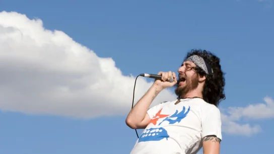 El cantante de la banda Estirpe, Manuel Ángel Mart El cantante de la banda Estirpe, Manuel Ángel Mart