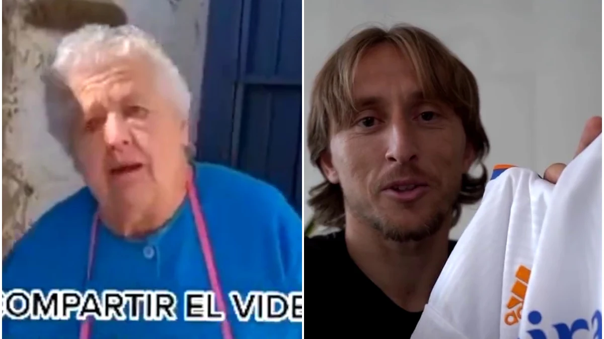 Doña Elvira y Luka Modric