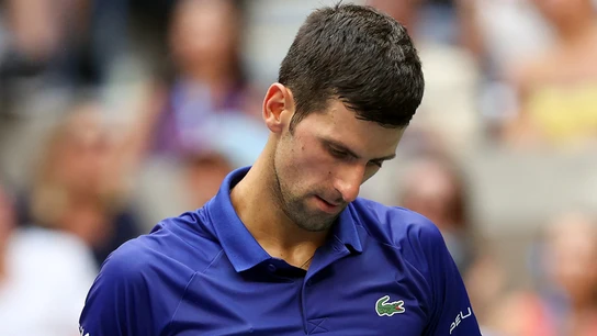 Novak Djokovic, en un partido Novak Djokovic, en un partido