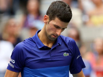 Novak Djokovic, en un partido